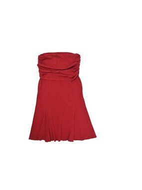 Cherie Natalia Midi Skirt in Red